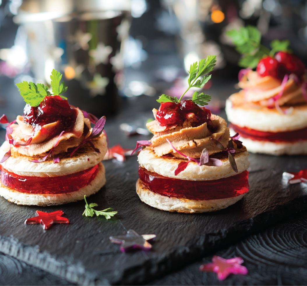 Foie Gras with Cranberry Chutney-1 Foie Gras with Cranberry Chutney-1